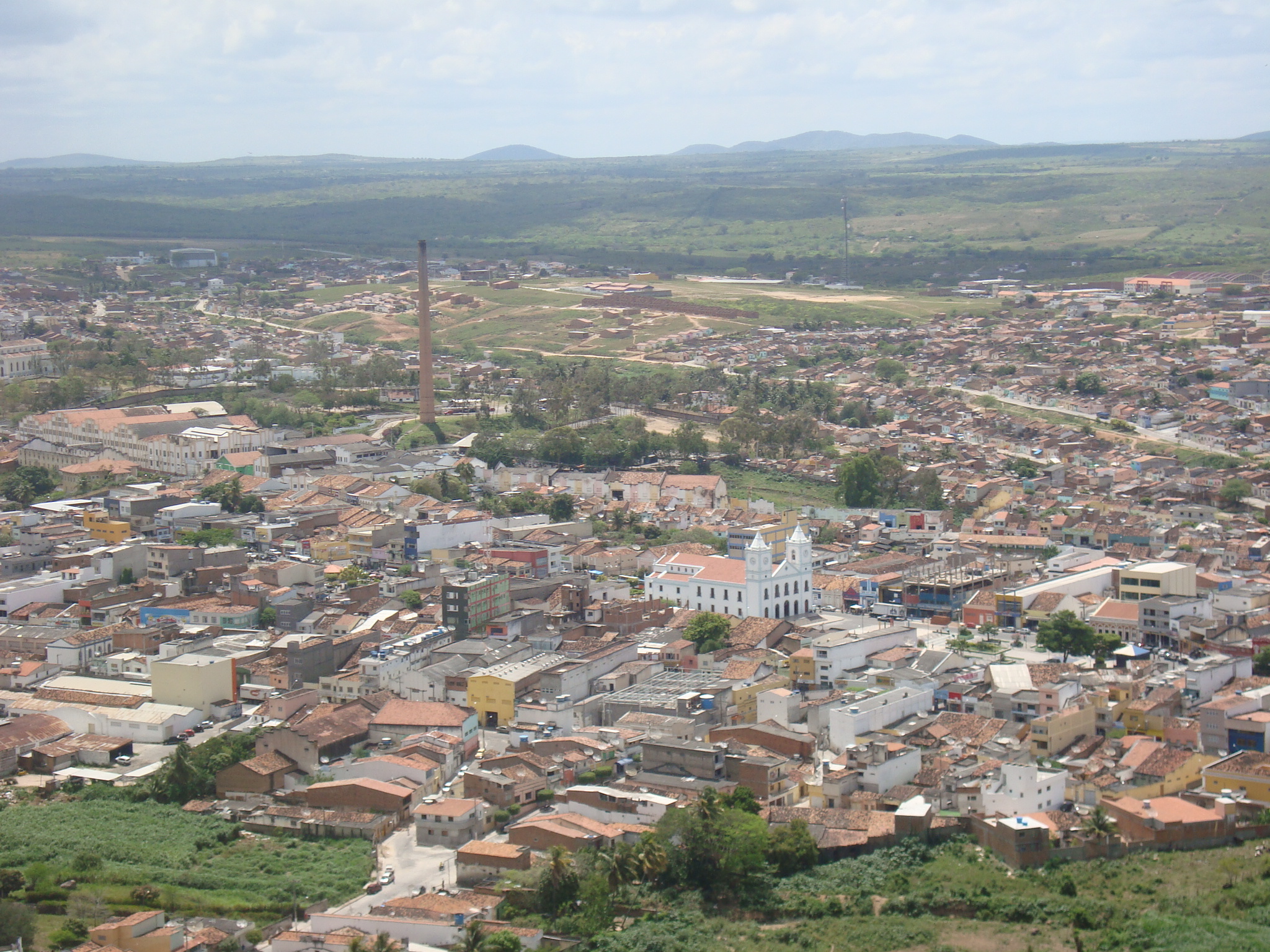 Vista panorâmica da cidade de Pesqueira, Pernambuco